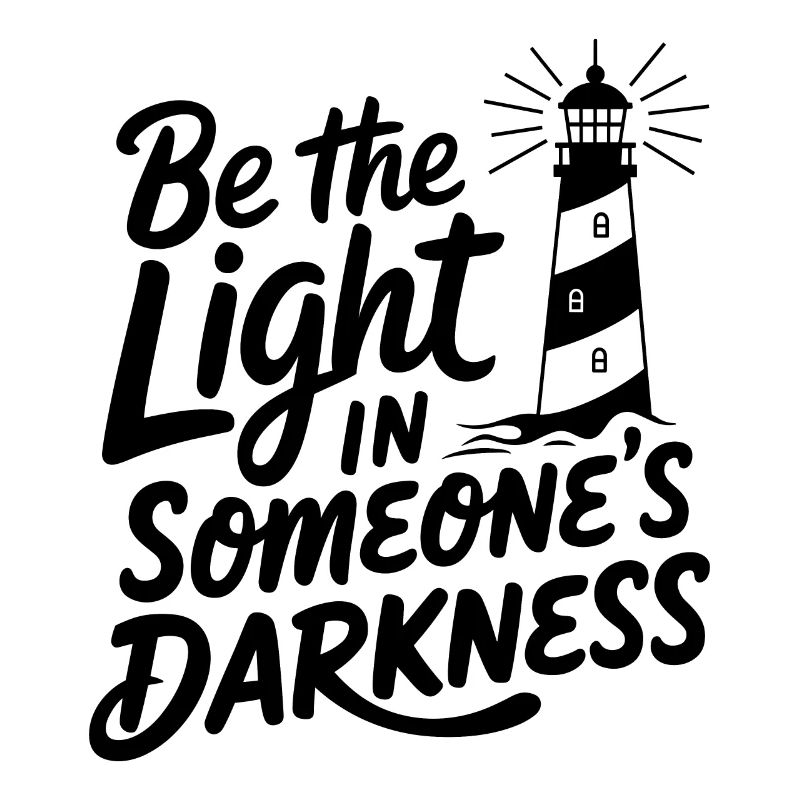 Dicton de motivation phare - Pensée positive