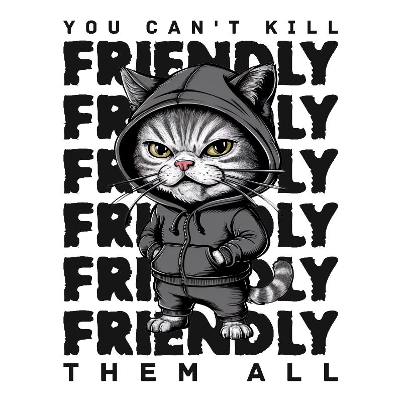 chat agacé drôle de chat dicton