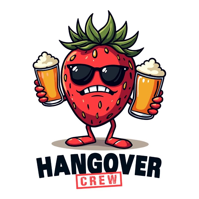 Cool strawberry with beer – for holidays & festivals