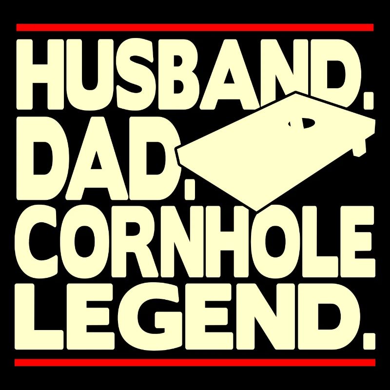 Husband Dad Cornhole Legend