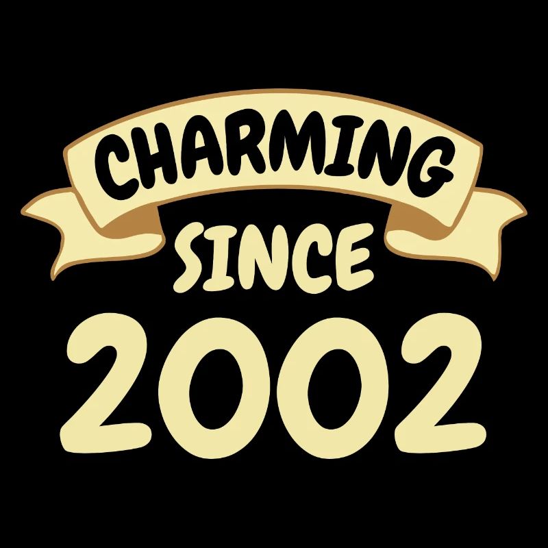 21. Geburtstag Geschenk Charmant seit 2002