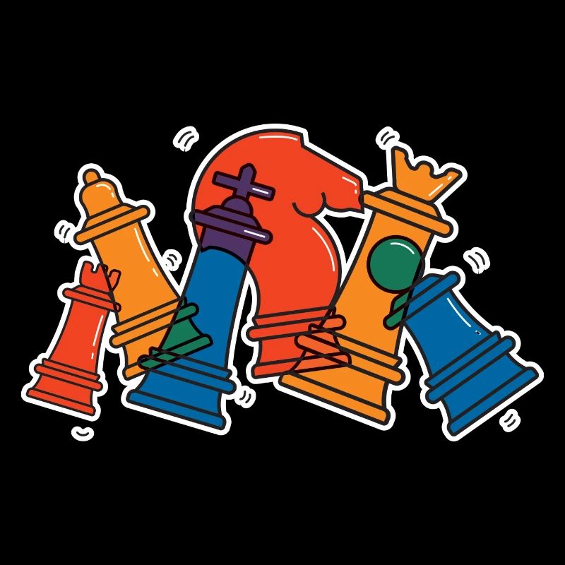 Chess Chess Pieces Chess Player Gift