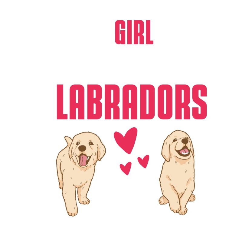 Labrador Mädchen Haustier Hunde Geschenk Labrador