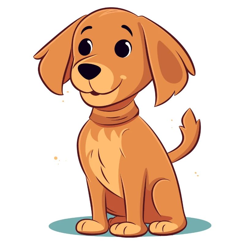 Conception de chien mignon pour les propriétaires de chiens