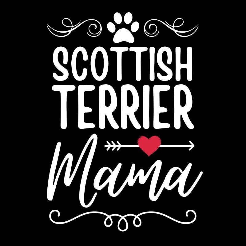 Maman terrier écossaise