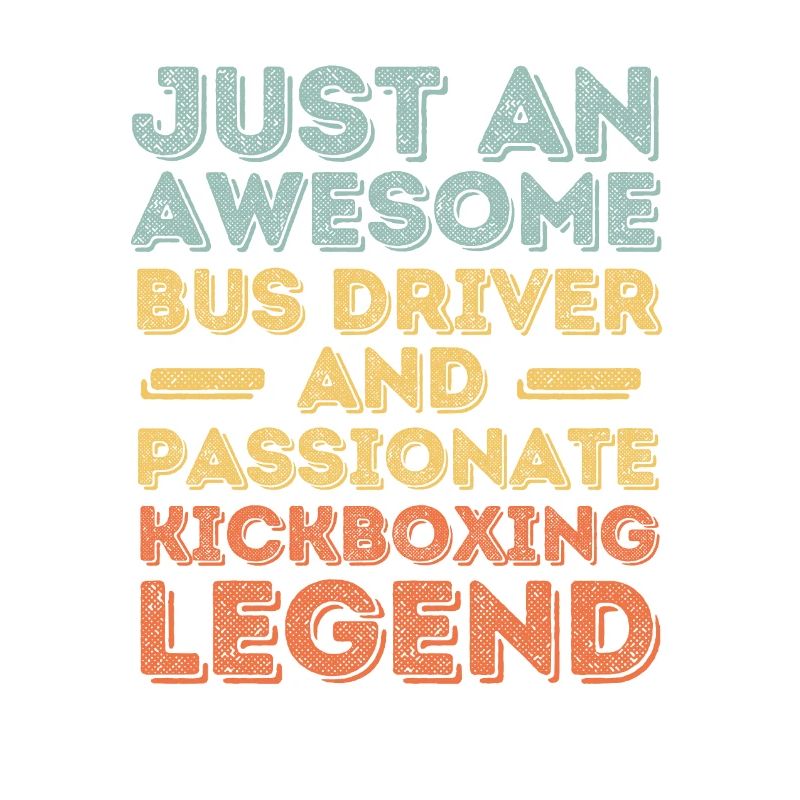 Bus driver kickboxing retro