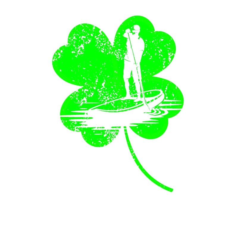 Paddleboard Trèfle de la Saint-Patrick