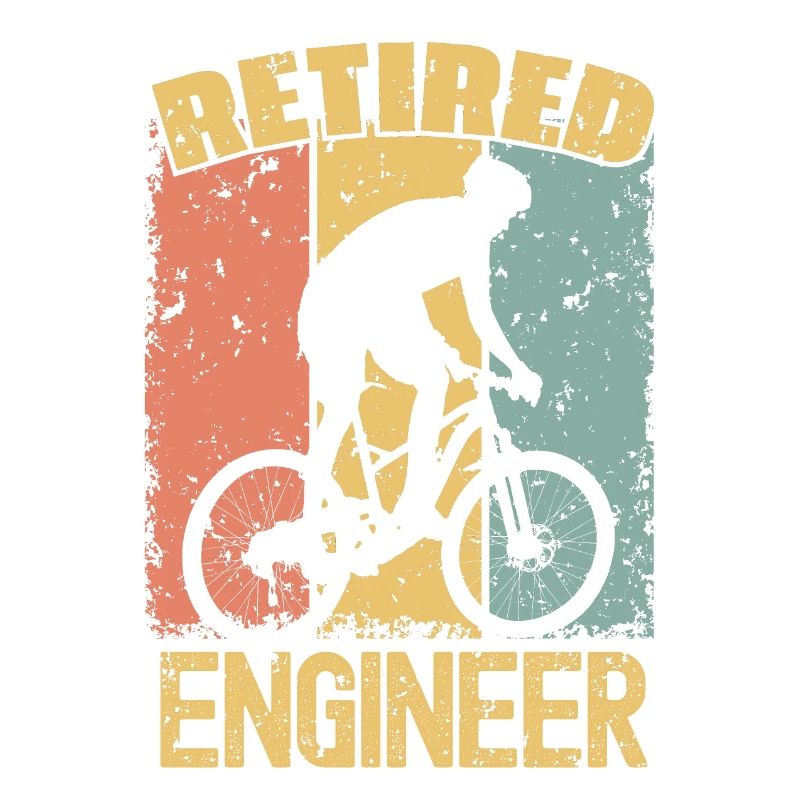 Biking retired engineer