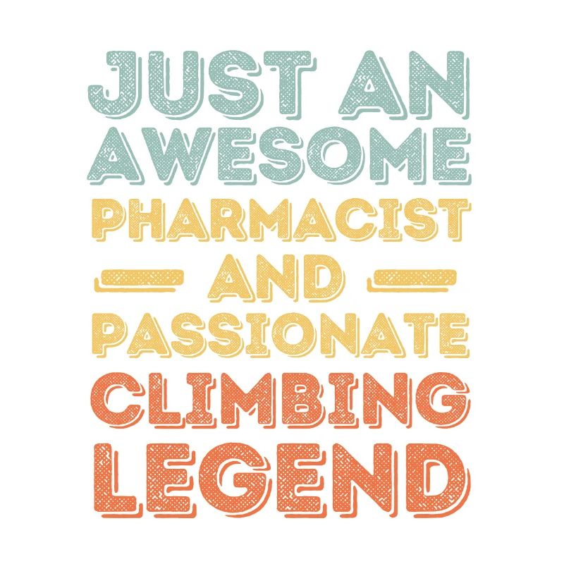 Pharmacist Climbing legend retro