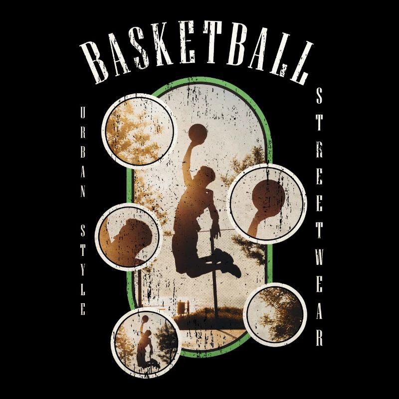 Basketteur Basketteur Vintage Rétro