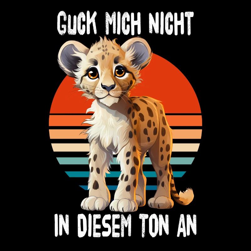 Ne me regarde pas dans ce ton guépard