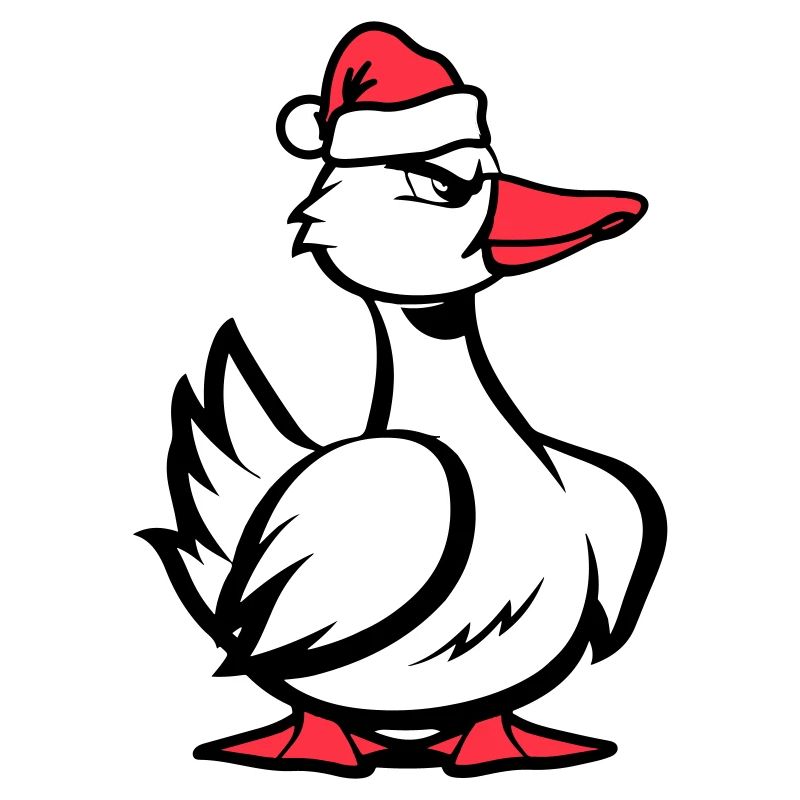 Noël de la bande dessinée de canard