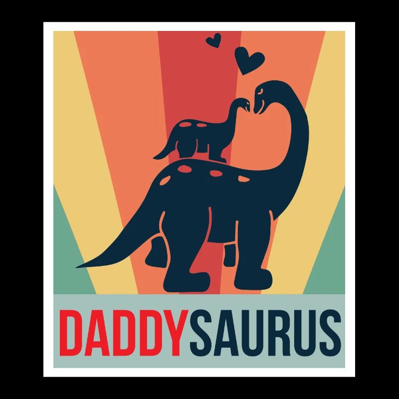 Daddy Saurus Father's Day Dino