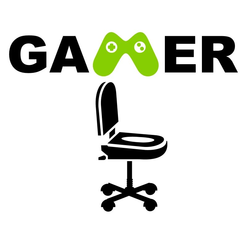 Nerd chaise de bureau de commodité / convinience