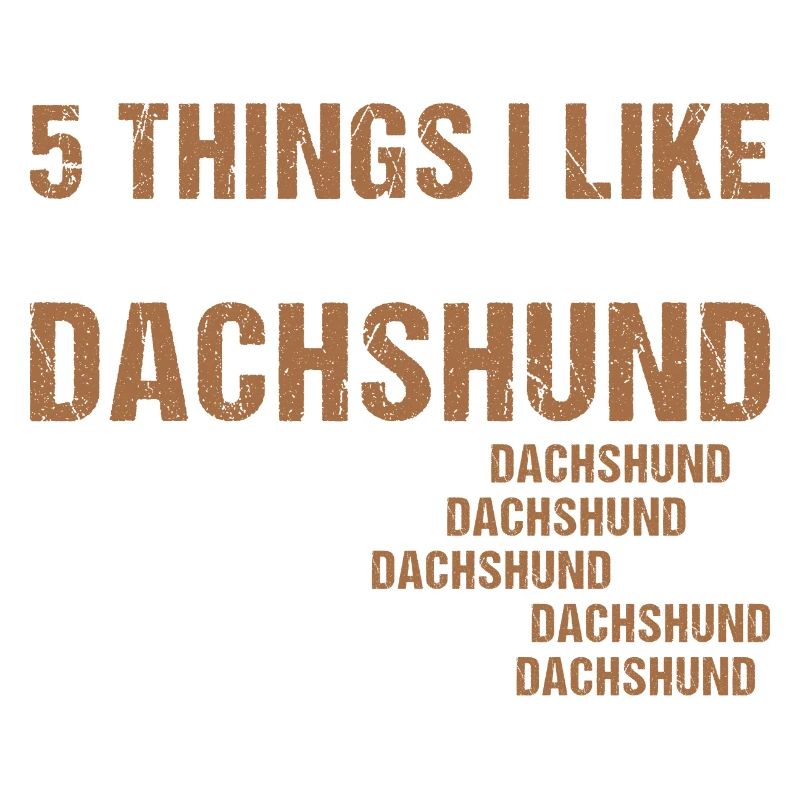 5 choses que j’aime autant que mon teckel