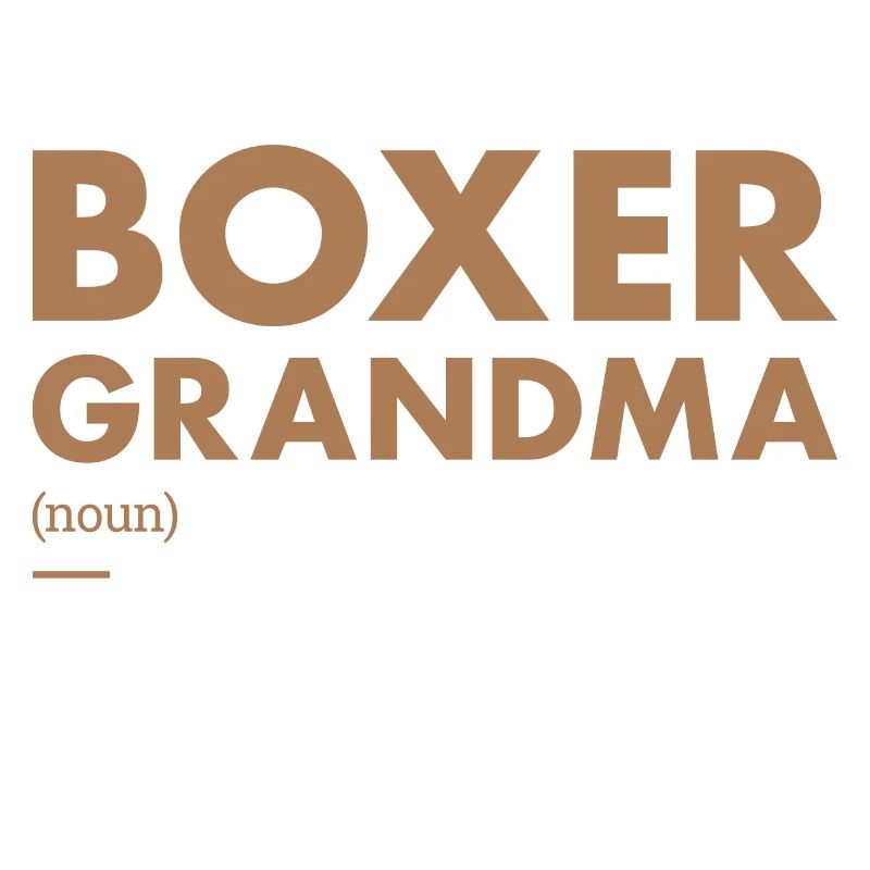 Boxer Grand-mère Définition