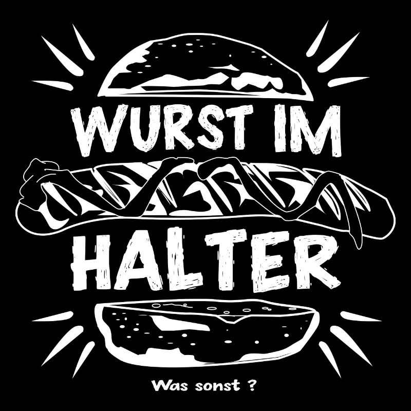 Bratwurst dans un pain - Saucisse dans le support