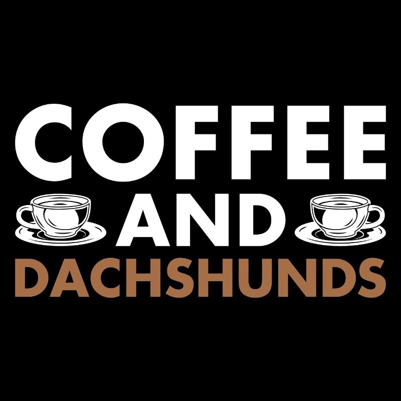 Café et teckel