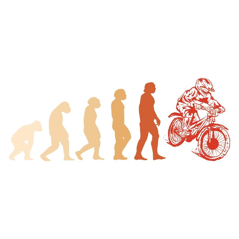 Biker Evolution Mountain Biking