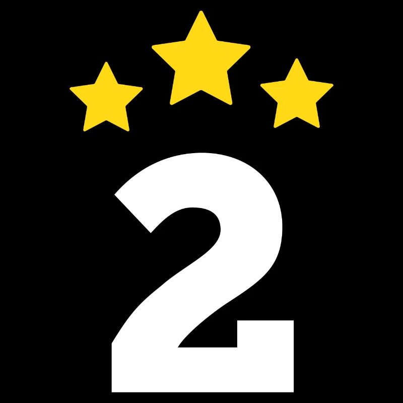 2 ans étoile - cadeau de 2 e anniversaire