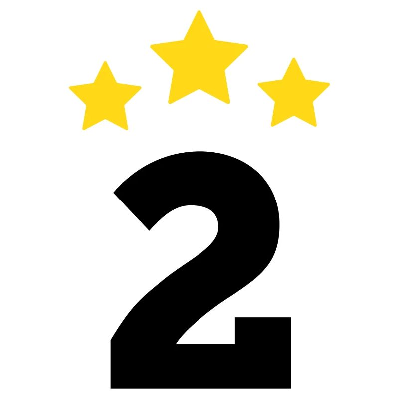 2 ans étoile - cadeau de 2 e anniversaire