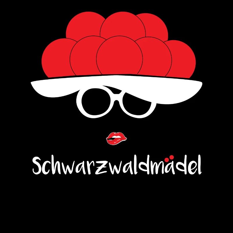 Schwarzwaldmädel Schwarzwald Bollenhut Geschenk