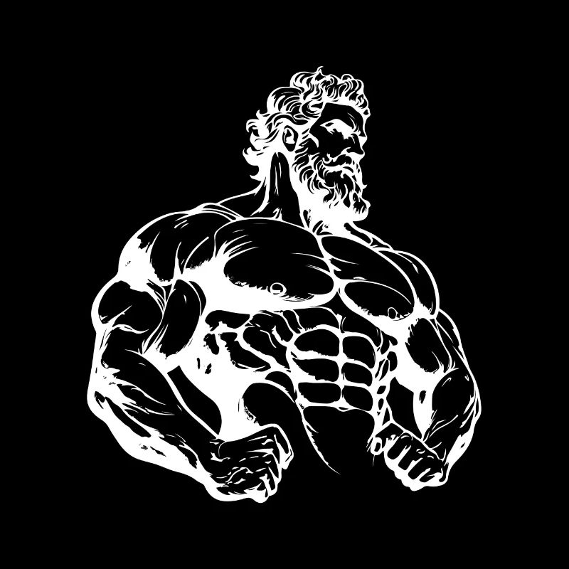 Bodybuilder Muscles Workout Gym