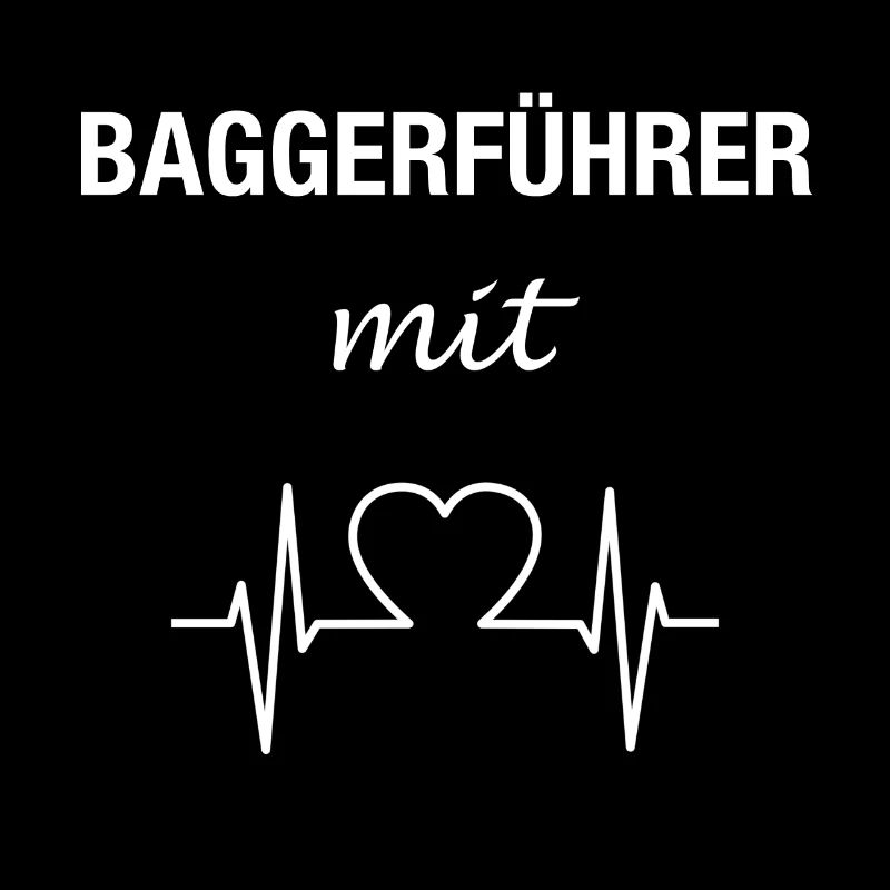 Baggerführer Bagger Baggerfahrer
