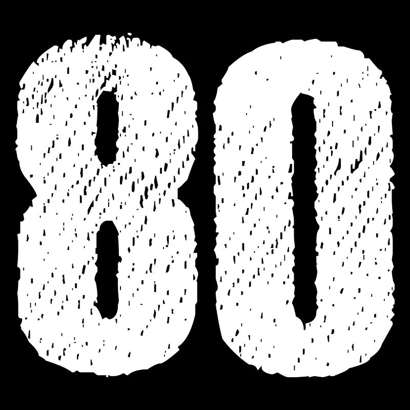 80 number jersey