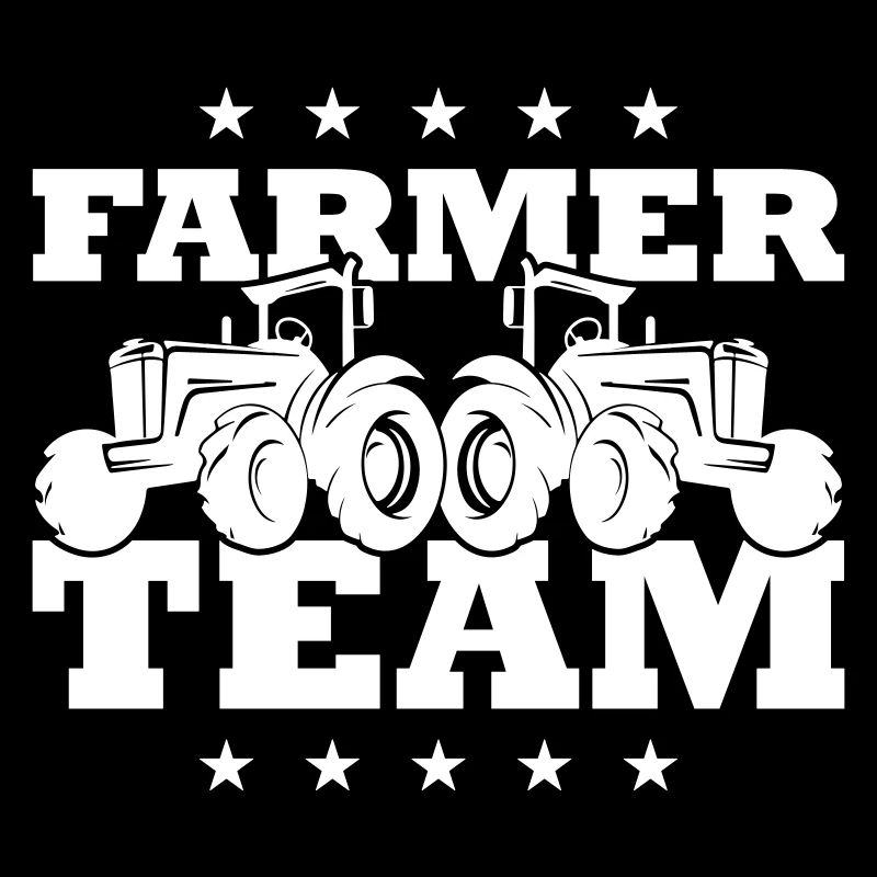 Tractor Farmer Farmer Team