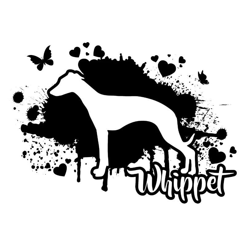 WHIPPET Chiens Mama chien lévrier Wilsigns