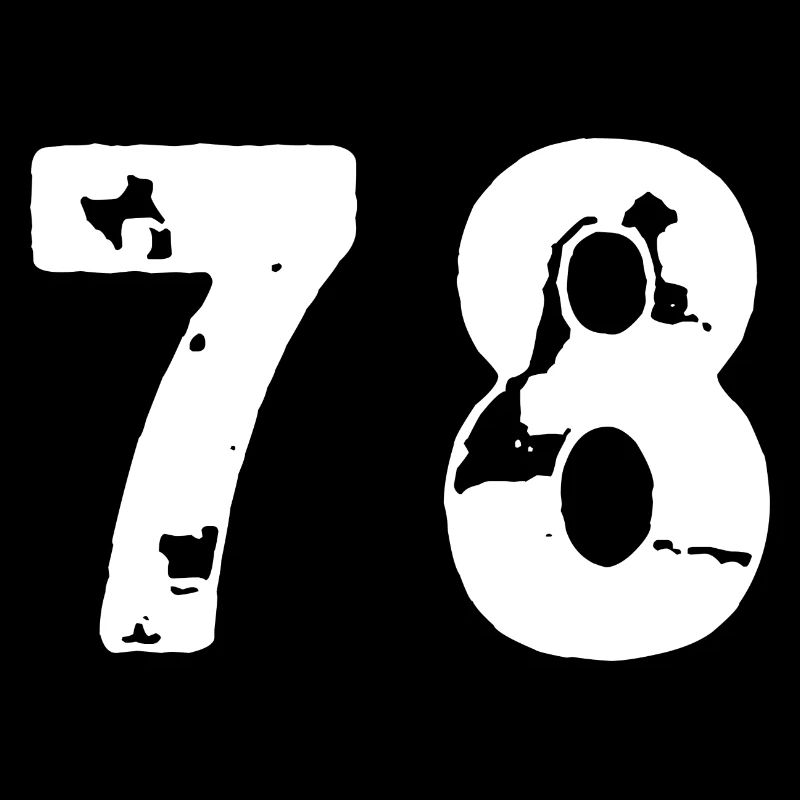 78 Numéro maillot