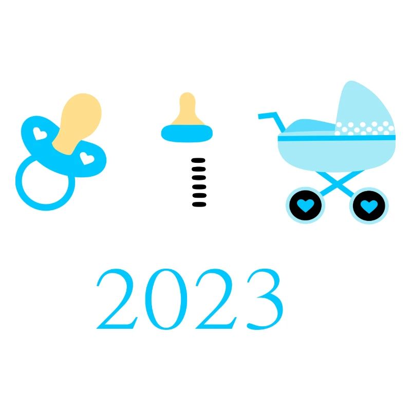 Baby 2023 Birth Boy Template Customizable