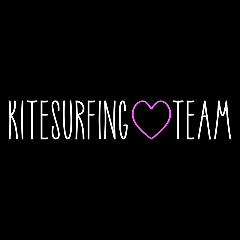 Cœur d’équipe de kitesurf