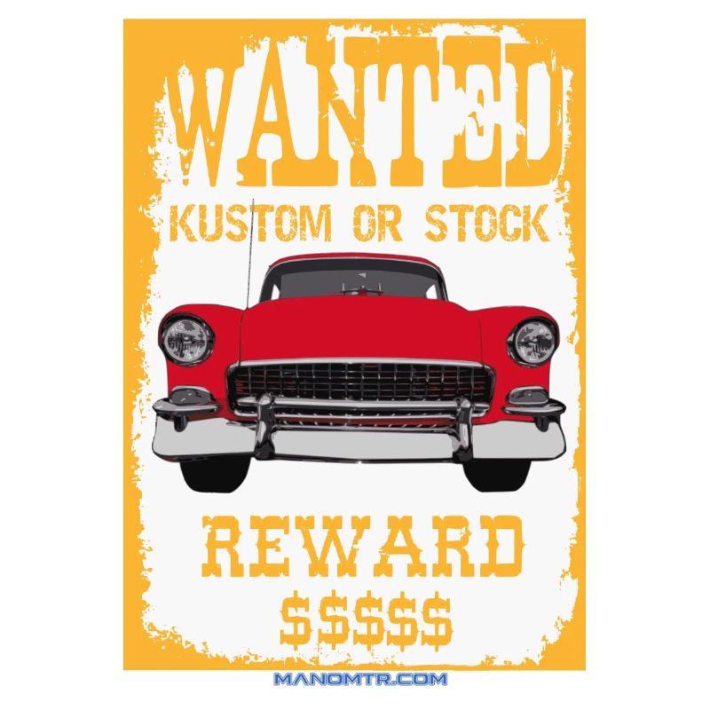 WANTED ODER STOCK KUSTOM - cod: 1955ChevyBelAir