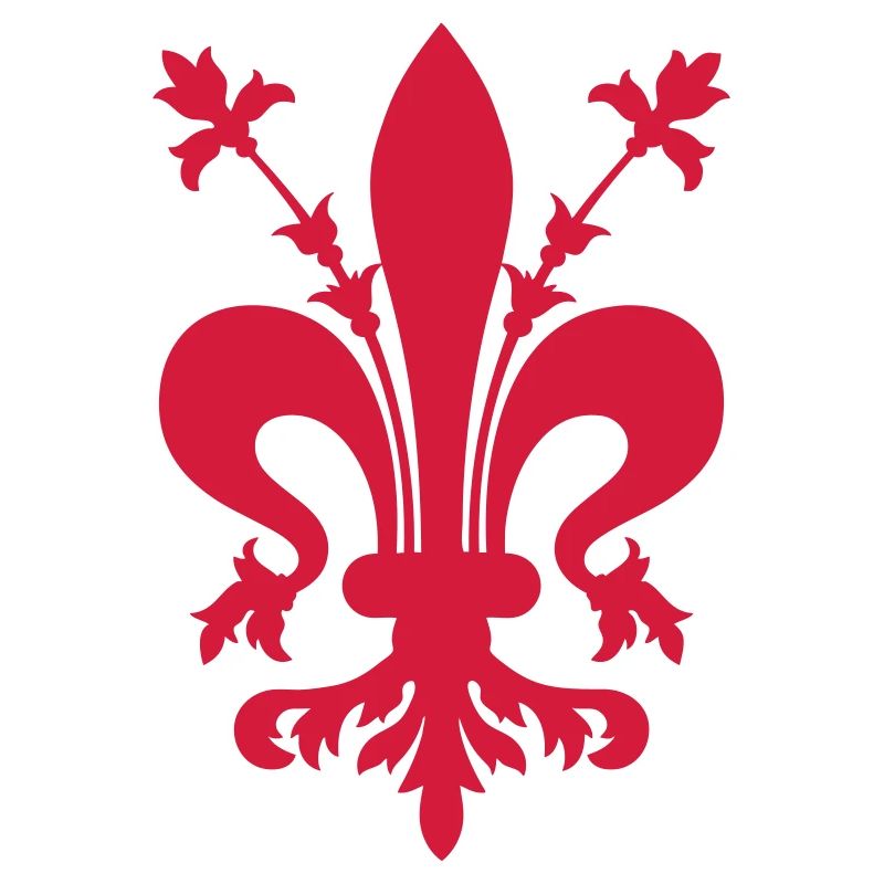 Fleur de Lys blason drapeau de Florence