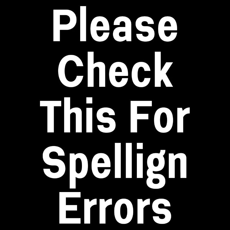 Please Check This For Spellign Errors