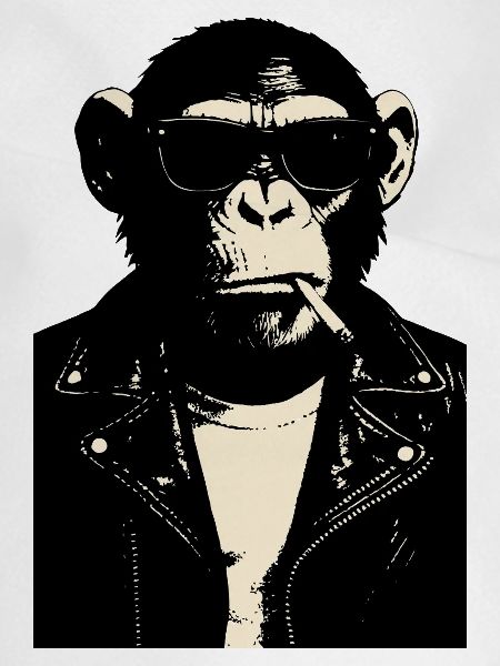 Monkey Rebel in Leather