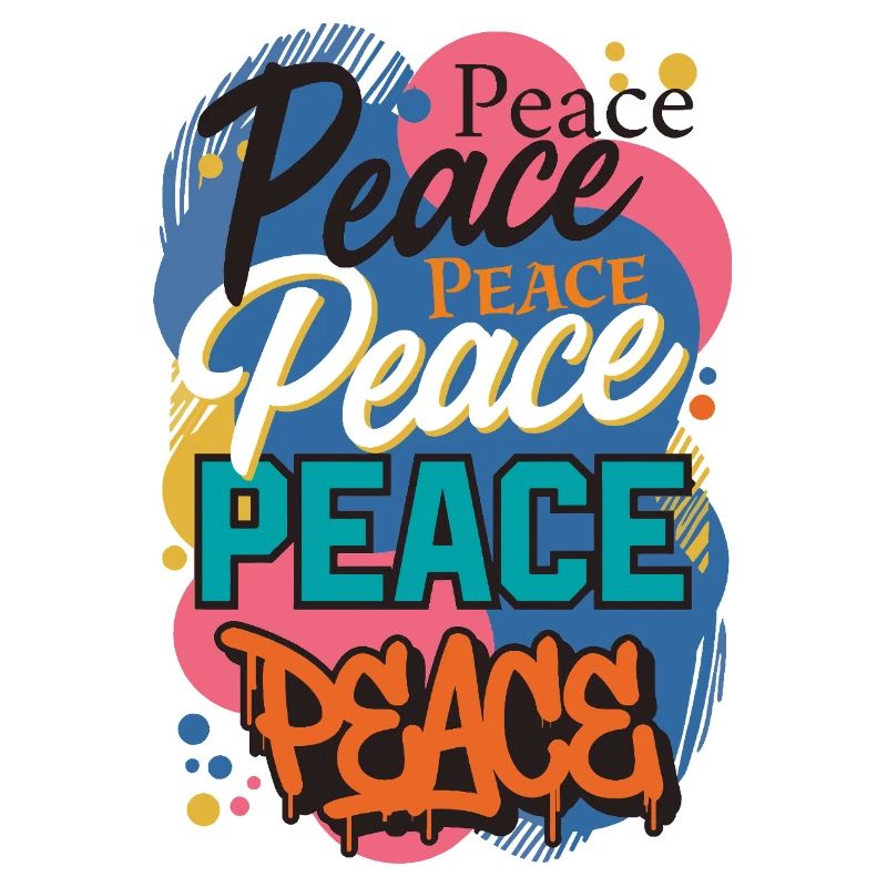 Peace as graffiti