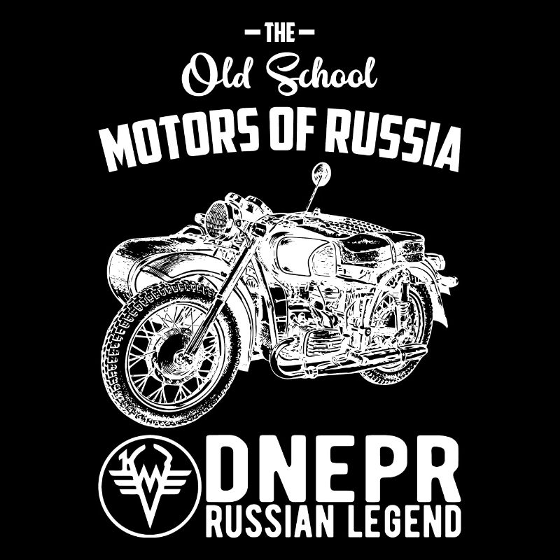 Dnepr Russian Legend Old School Sidecar Motorcycle