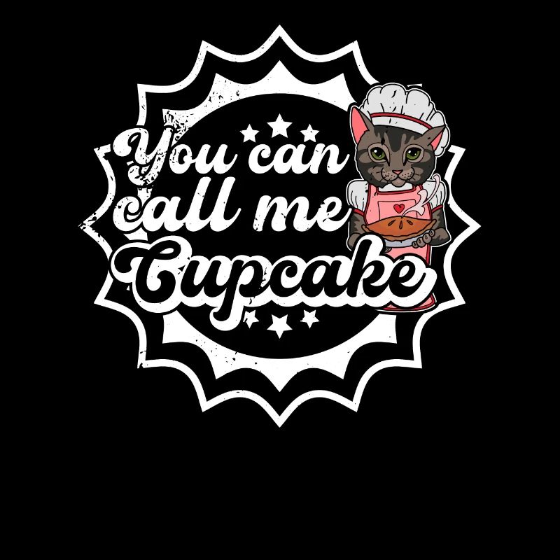 Baker Baking Cat Hobby Baker Dessert Cake