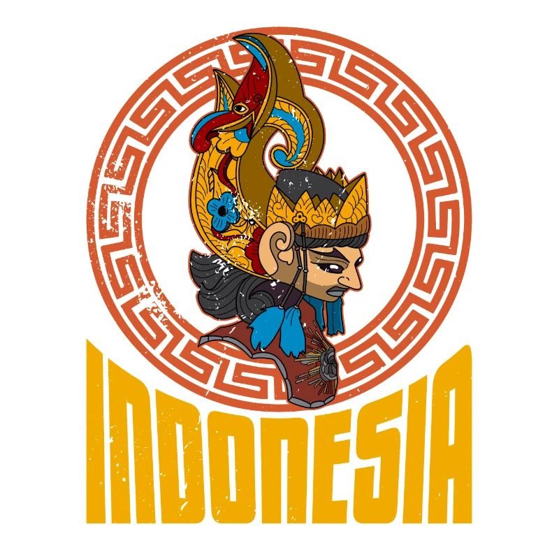 Bali Wayang Marionette Java Indonesien Reise