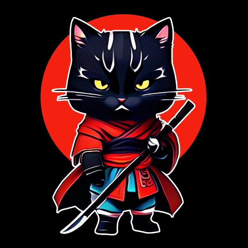 Samurai-Katze