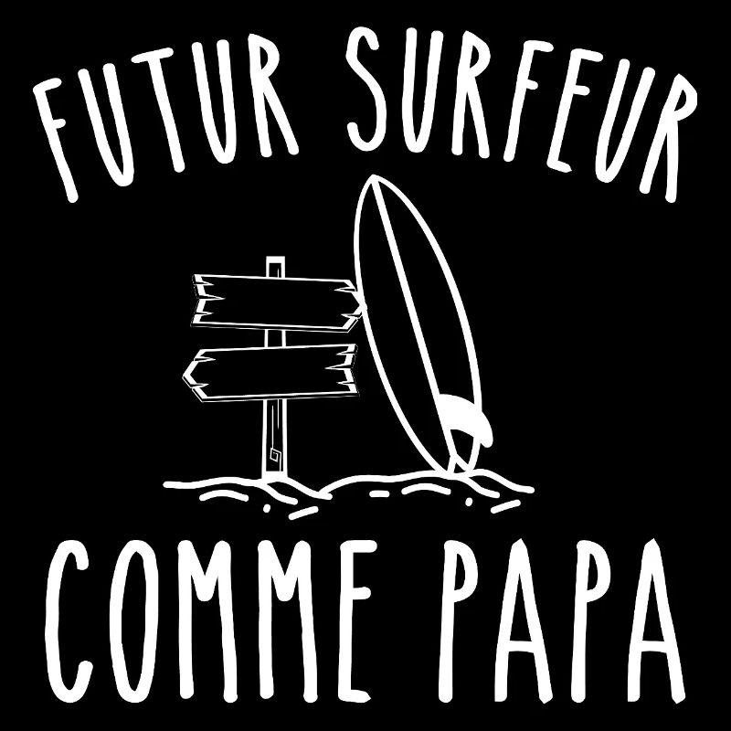 futur surfeur comme papa