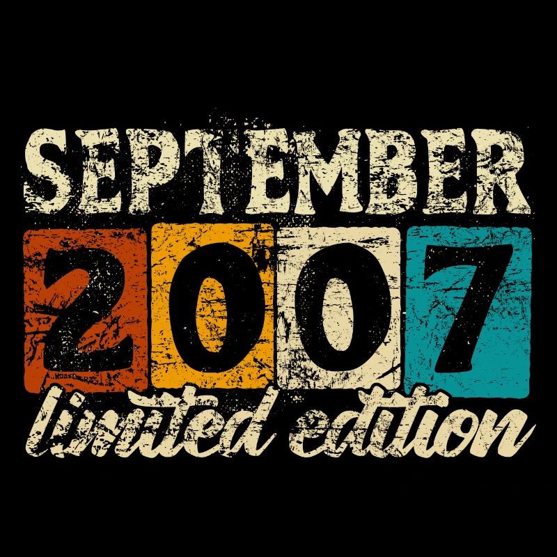 Limited Edition September 2007 Birthday Gift