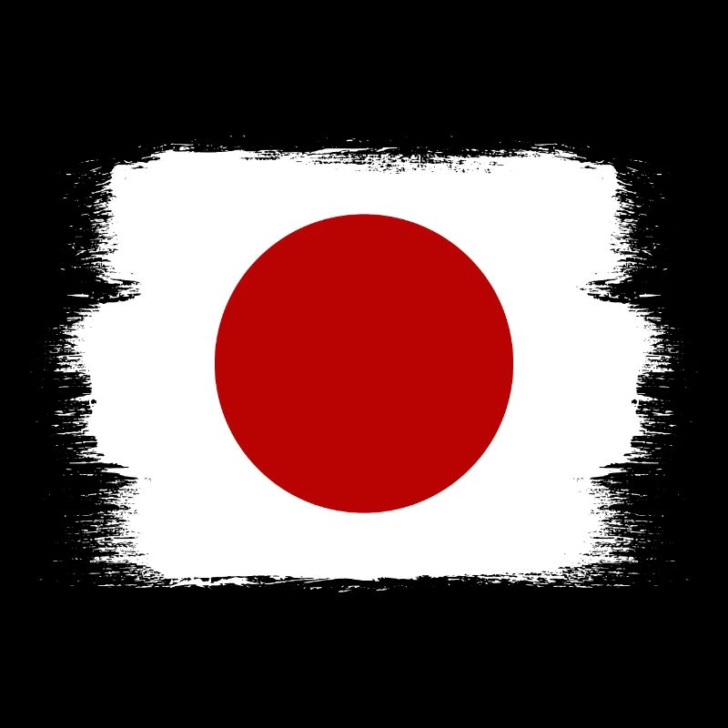 Drapeau du Japon utilisé Look Nihon Drapeau japonais