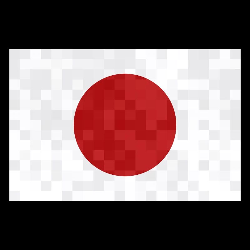 Drapeau du Japon utilisé Look Nihon Drapeau japonais