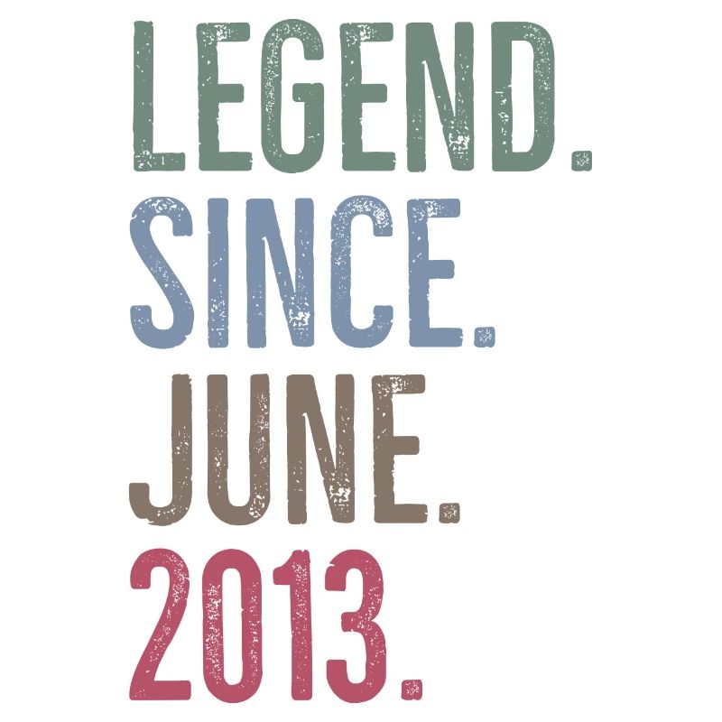 Legende seit Juni 2013