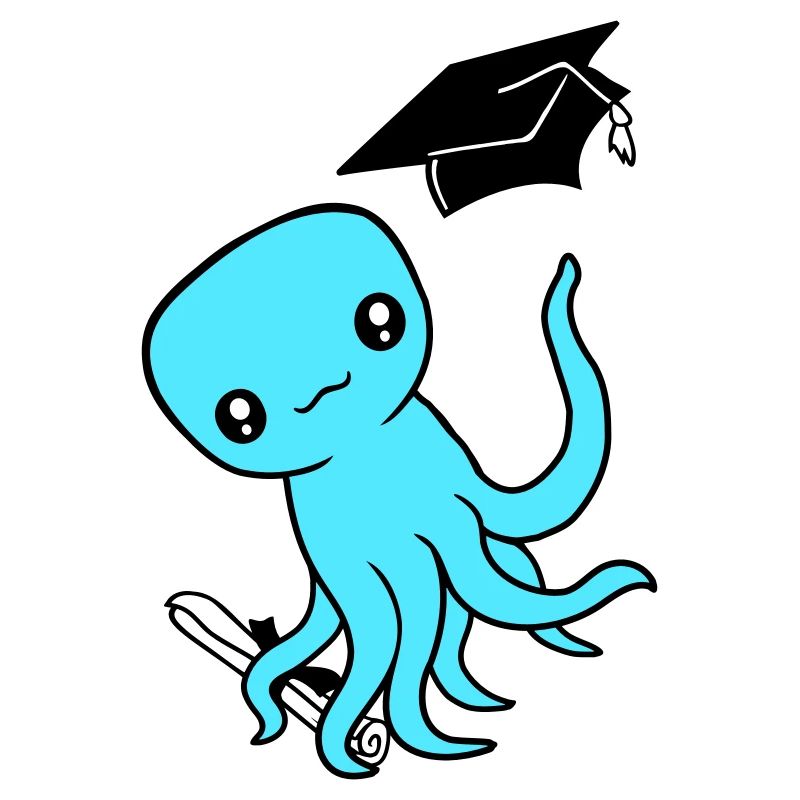 Octopus High School Graduation Passed College