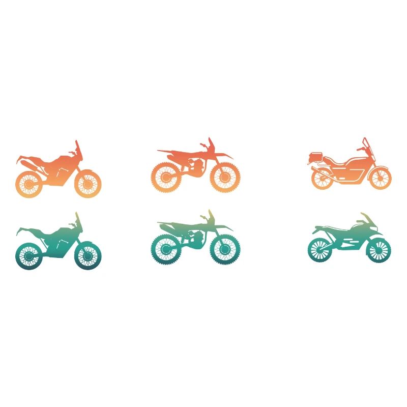 Different Enduro Motocross Motorcycle Types